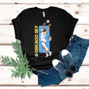 Angel Reese Chicago Sky Basketball Tshirt