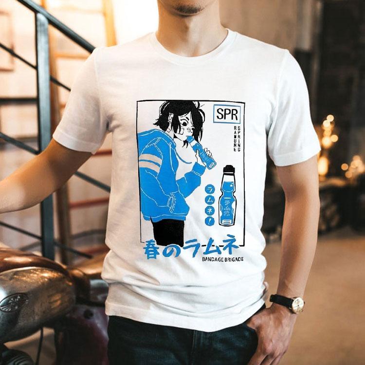 Bandage Brigade Ramune Girl Shirt 2 Bandage Brigade Ramune Girl Tshirt