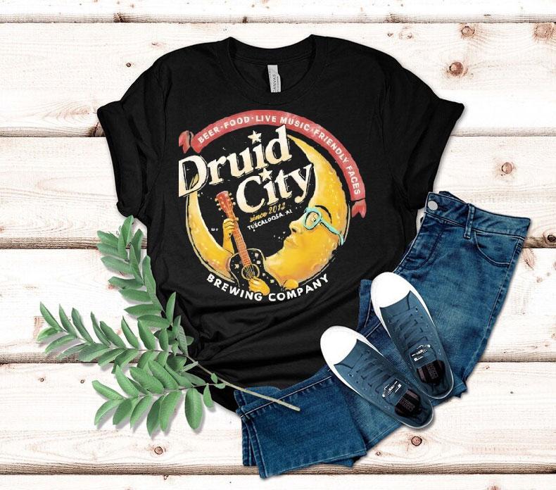 Beer Food Live Music Friendly Facis Druid City Shirt 4 Beer Food Live Music Friendly Facis Druid City Tshirt