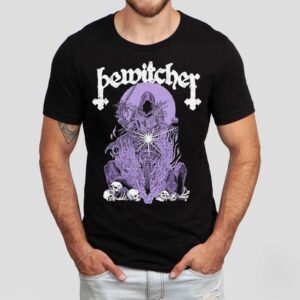 Bewitcher Biker Witch The Devil Always Mins With Rock ‘n Roll Shirt