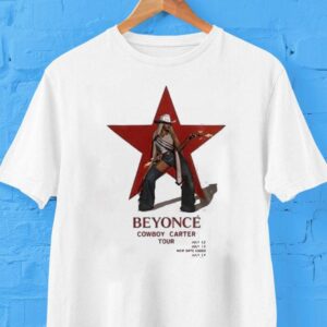 Beyonce Cowboy Carter Tour 2025 Atlanta Star Shirt