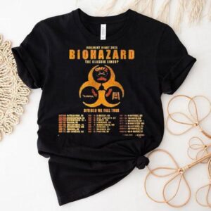 Biohazard X Onyx Divided We Fall Tour Dates Featuring The Classic Lineup In Us Cities With Radioactive Logo Tshirt
