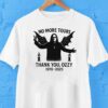 Black Sabbath Ozzy Osbourne No More Tours 1970 2025 Shirt