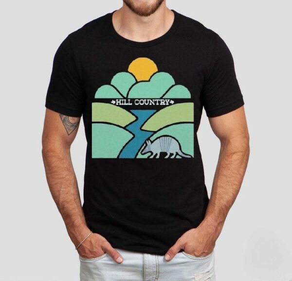 Blacktop Mojo Hill Country Kerr County Texas Shirt