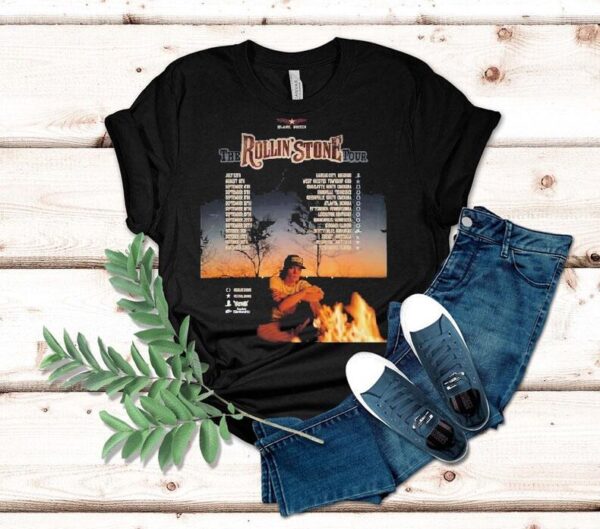 Blake Whiten The Rollin’ Stone Tour 2025 Dates Shirt
