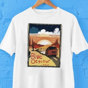 Blue October Desert Tourbus Tour Shirt