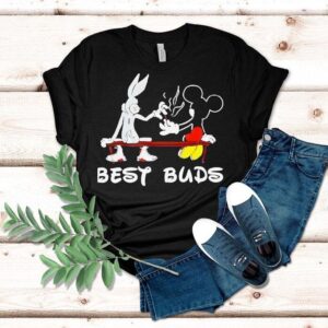 Bugs Bunny And Mickey Best Buds Tshirt