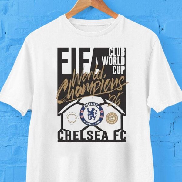 Chelsea Sportiqe 2025 Fifa Club World Cup Champions Shirt