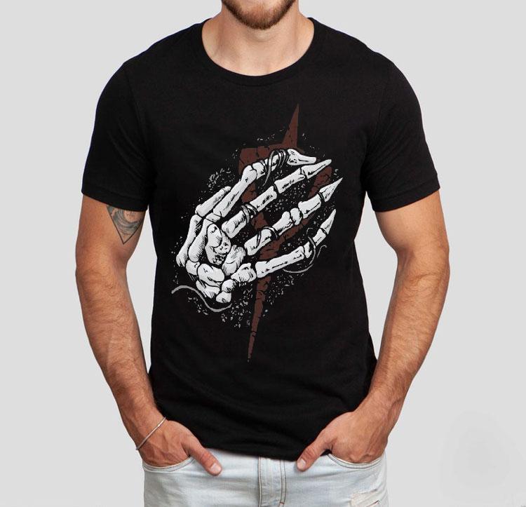 Clayman Heartless Skeleton Hand Shirt 4 Clayman Heartless Skeleton Hand Tshirt