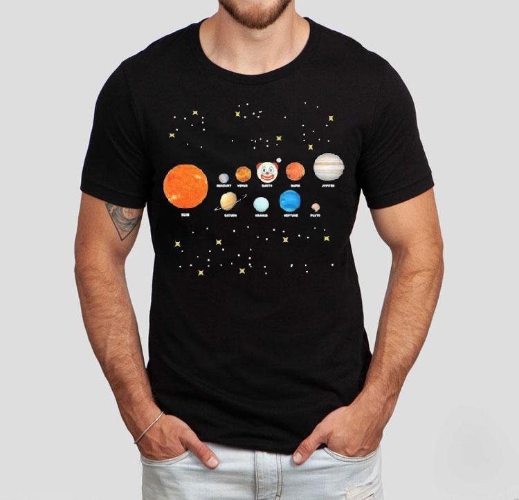 Clown World Solar System Shirt 4 Clown World Solar System Tshirt