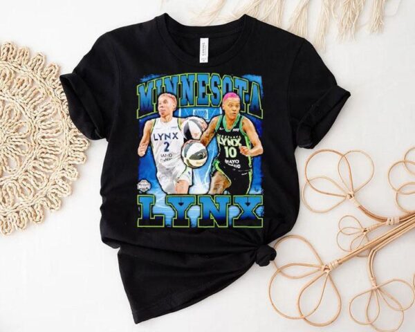 Courtney Williams And Natisha Hiedeman Minnesota Lynx Basketball Wnba All-star Game 2025 Shirt