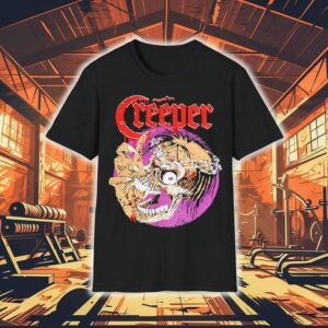 Creeper Distressed Skull-head Shirt