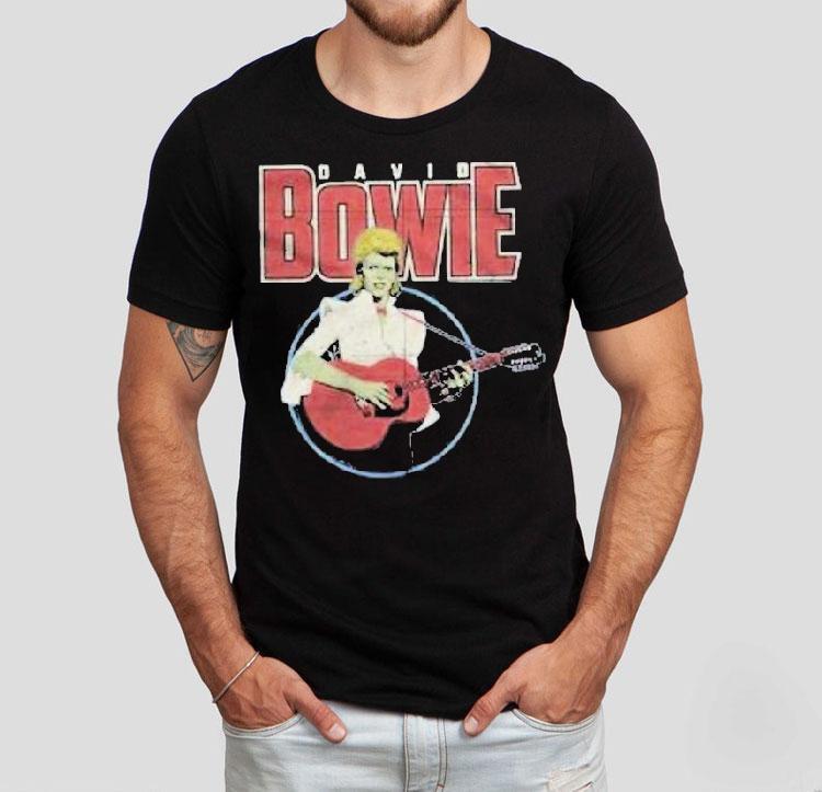 David Bowie Acoustic Shirt 4 David Bowie Acoustic Tshirt