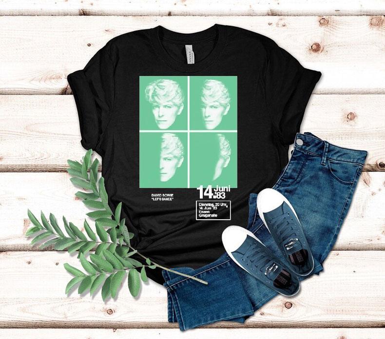 David Bowie Let's Dance 1983 Concert Shirt 4 David Bowie Let S Dance Concer Tshirt