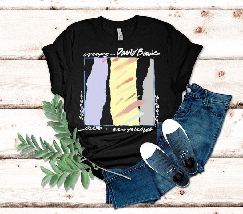 David Bowie Scary Monsters 40th Anniversary Shirt 4 David Bowie Scary Monsters Th Anniversary Tshirt