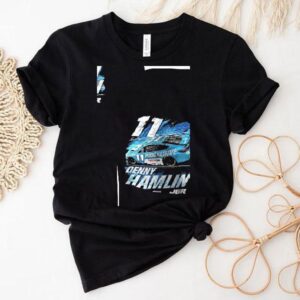 Denny Hamlin 11 Progressive Car Racing Shirt