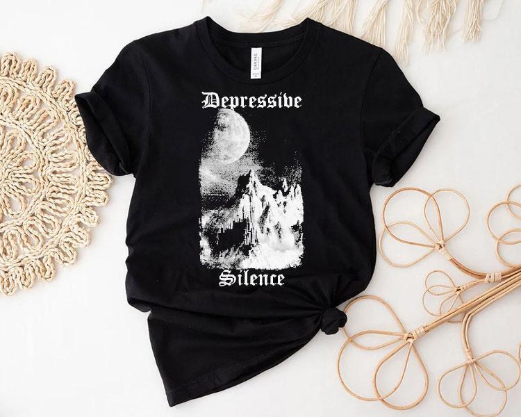 Depressive Silence Mourning Shirt 4 Depressive Silence Mourning Tshirt