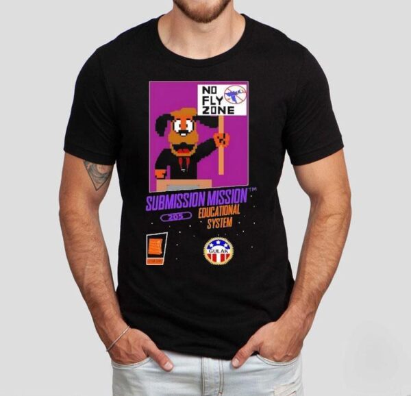 Dog Pixel Submission Mission Educational System Shirt