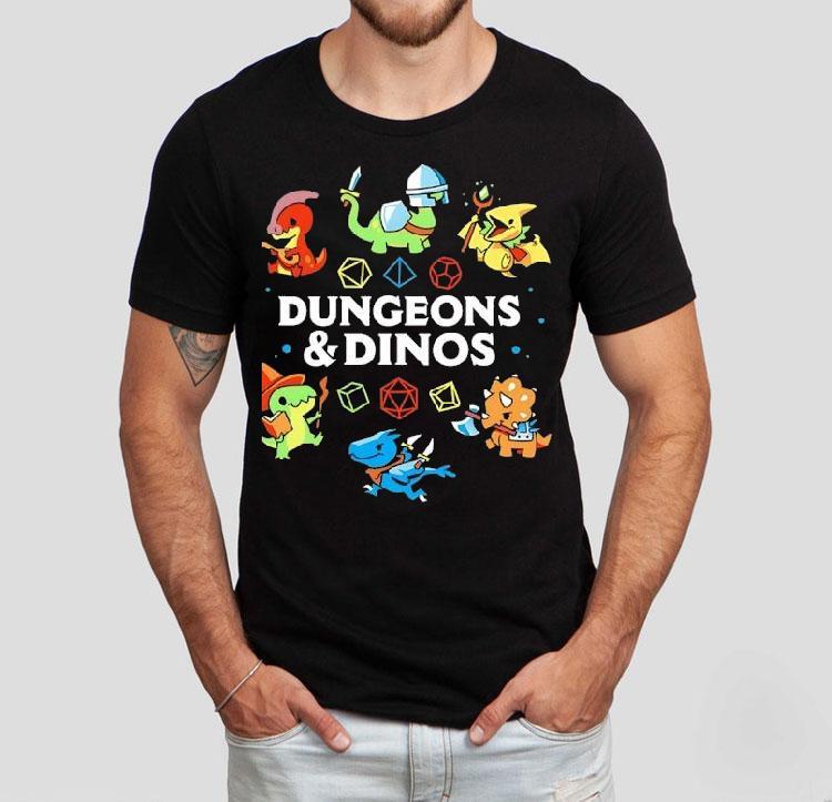 Dungeons And Dinos Parody Shirt 4 Dungeons And Dinos Parody Tshirt