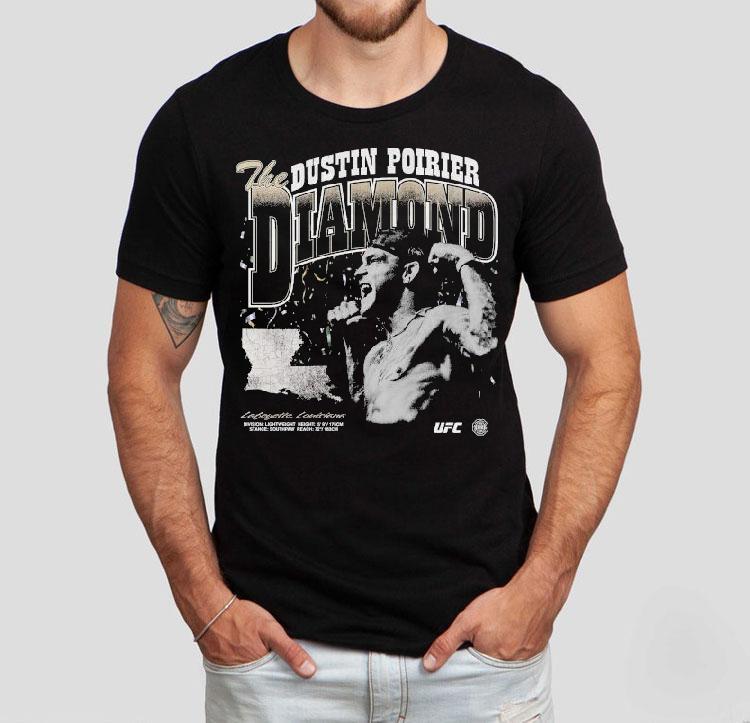 Dustin Poirier The Diamond Dancing Boxy Ufc Shirt 4 Dustin Poirier The Diamond Dancing Boxy Ufc Tshirt