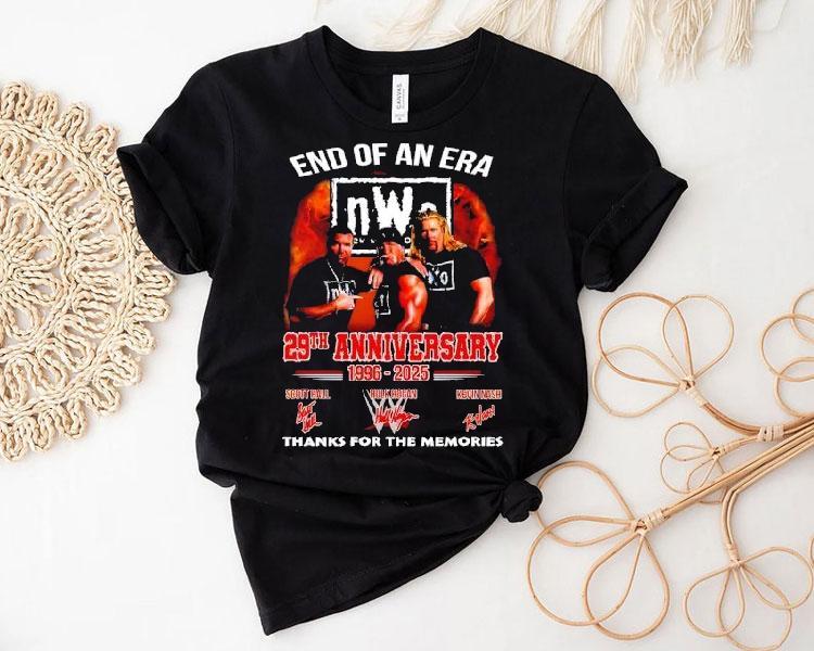 End Of An Era Nwo 29th Anniversary 1996-2025 Thanks For The Memories Signatures Shirt 4 End Of An Era Nwo Th Anniversary Thanks For The Memories Signatures Tshirt