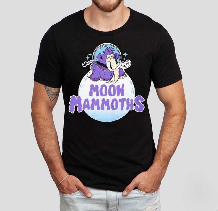 Erie Seawolves Moon Mammoths Logo Shirt 4 Erie Seawolves Moon Mammoths Logo Tshirt