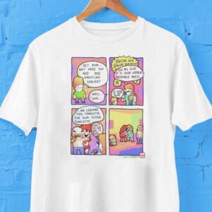 Extra Fabulous Comics Wrestling Tshirt