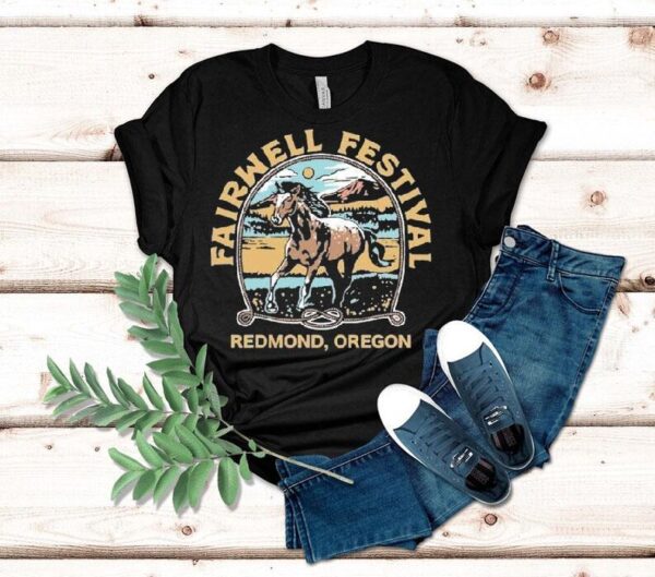 Fairwell Festival Redmond, Oregon Music 2025 Horse Shirt