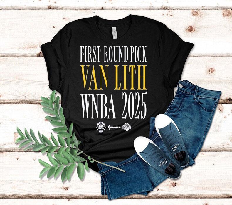 First Round Pick Van Lith Chicago Sky Wnba 2025 Shirt 4 First Round Pick Van Lith Chicago Sky Wnba Tshirt