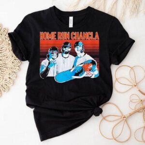 Francisco Lindor Brandon Nimmo And Pete Alonso Home Run Chancla New York Mets Baseball Shirt