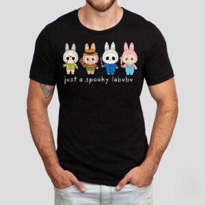 Freddy Jason Michael Chucky Just A Spooky Labubu Halloween Shirt