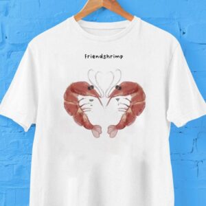 Friendshrimp Heart Shirt