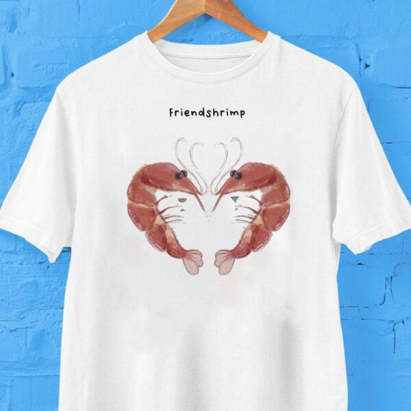 Friendshrimp Heart Shirt
