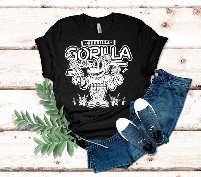 Guerilla Gorilla Battle Cat Shirt 4 Guerilla Gorilla Battle Ca Tshirt