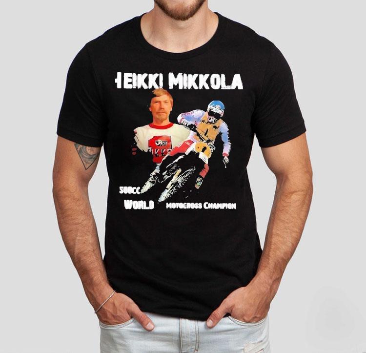 Heikki Mikkola 500cc World Motocross Champion Shirt 4 Heikki Mikkola Cc World Motocross Champion Tshirt