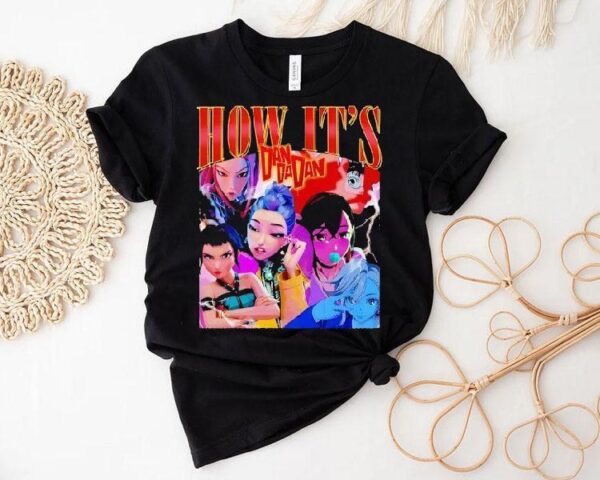 How It’s Dandadan K-pop Demon Hunters Shirt