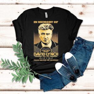 In Memory Of David Lynch Thank You For The Memories Signature Tshirt