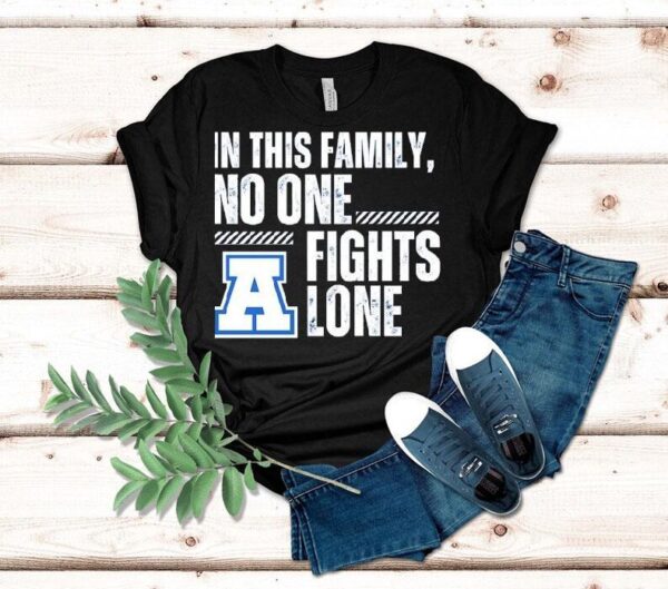 In This Family No One Fights Lone Shirt