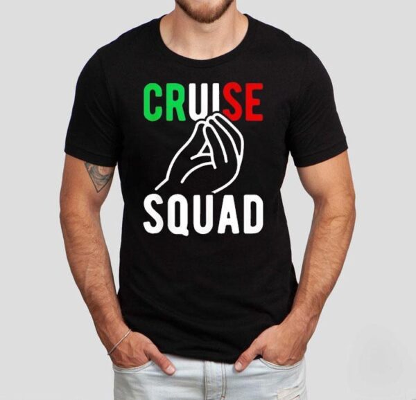 Italy Cruise Squad 2025 Italian Family Matching Cruise Shirt
