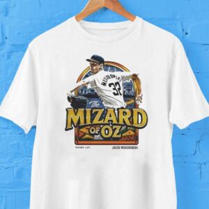 Jacob Misiorowski The Mizard Of Oz Milwaukee Brewers Mlbpa Painting Shirt