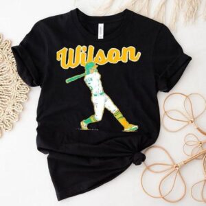Jacob Wilson Oakland Athletics Baseball Shirt