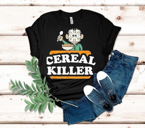 Jason Voorhees Mask Cereal Killer Shirt