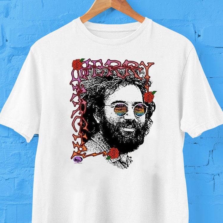 Jerry Garcia Peaceful Planet Shirt 2 Jerry Garcia Peaceful Plane Tshirt