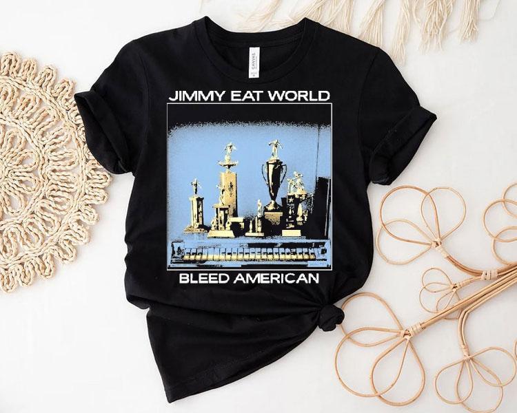 Jimmy Eat World Bleed American Trophies Album Shirt 4 Jimmy Eat World Bleed American Trophies Album Tshirt