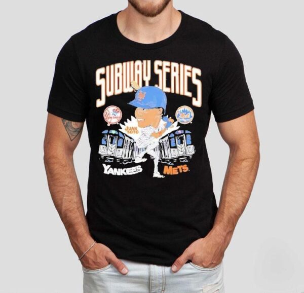 Juan Soto New York Mets 2025 Subway Series Shirt