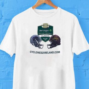 Kansas State Wildcats Vs Iowa State Cyclones Aer Lingus College Football Classic Ireland 2025 Shirt