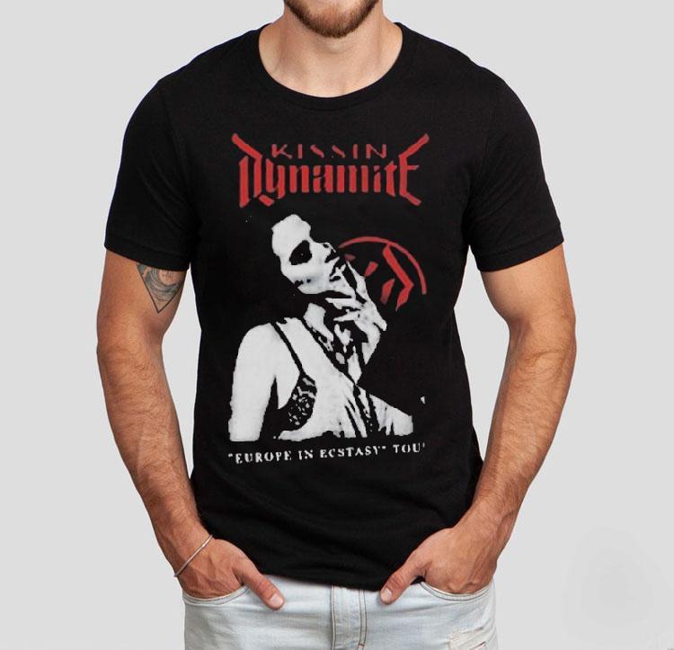 Kissin' Dynamite Europe In Ecstasy Tour 2019 Shirt 4 Kissin Dynamite Europe In Ecstasy Tour Tshirt