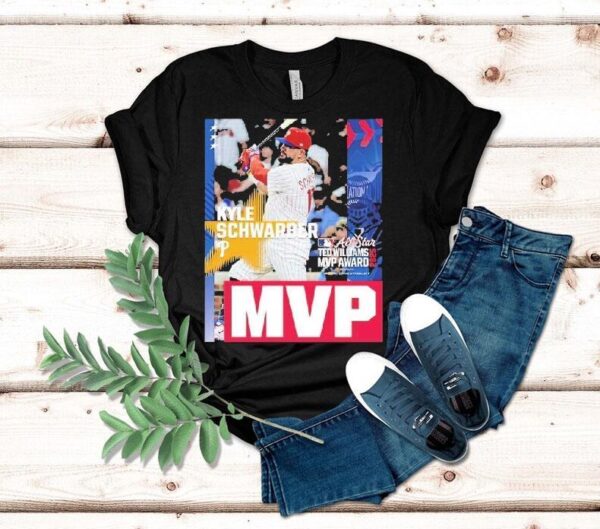 Kyle Schwarber From Philadelphia Phillies Is The 2025 Ted Williams Mvp All Star Game Mlb 2025 Shirt