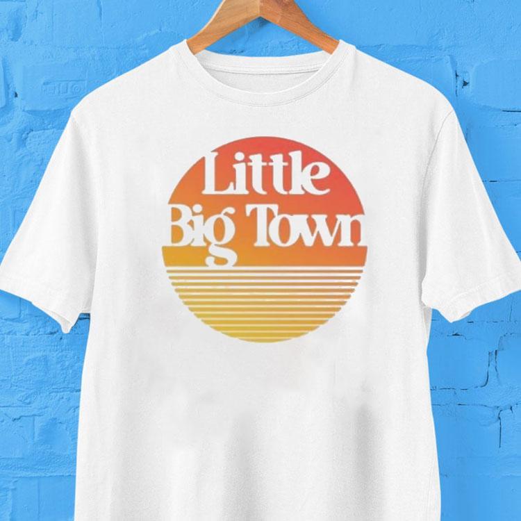 Little Big Town Sunset Shirt 2 Little Big Town Sunse Tshirt
