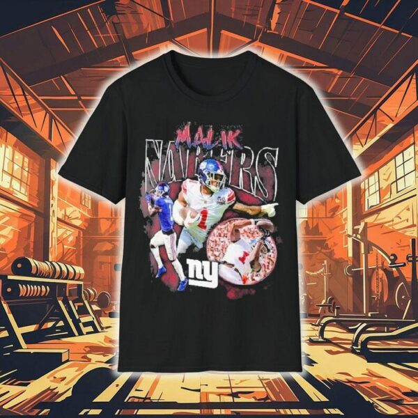 Malik Nabers New York Giants Notorious Player Shirt